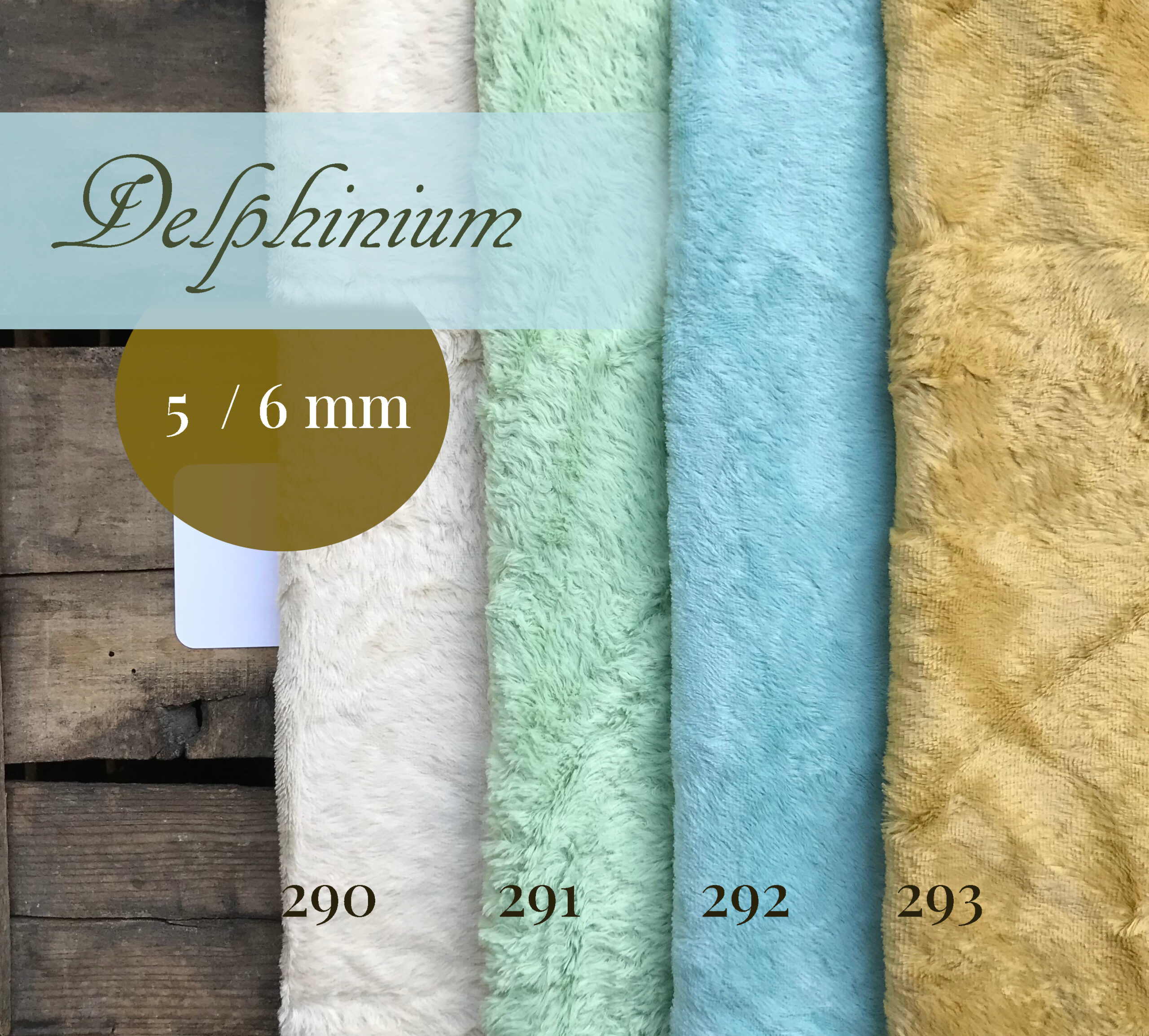 5 and 6 mm | Delphinium